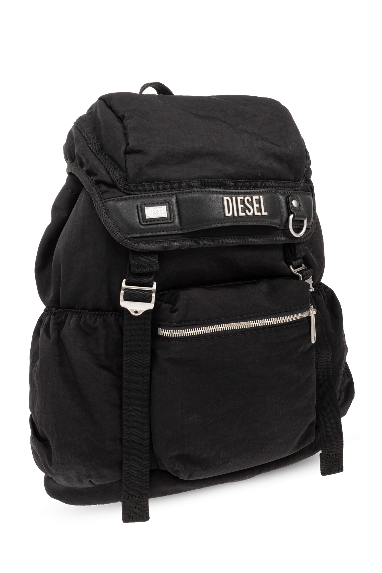 Black 'LOGOS' backpack Diesel - SchaferandweinerShops